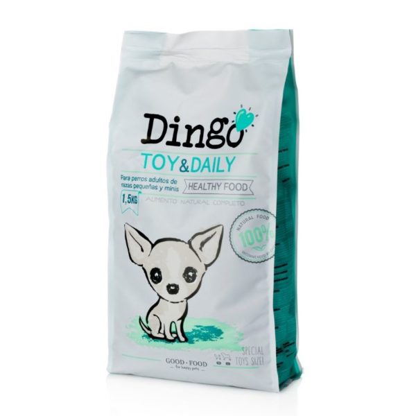 dingo toy & daily pienso razas pequeñas