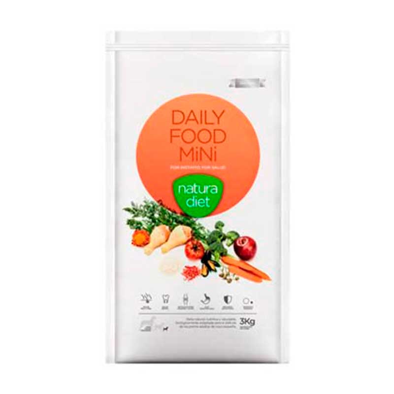 natura diet daiy mini pienso natural perros razas pequeñas