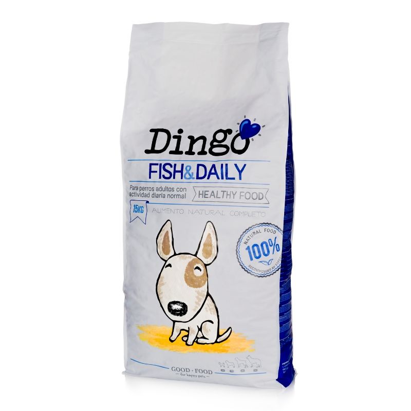 dingo fish pienso natural pescado perro