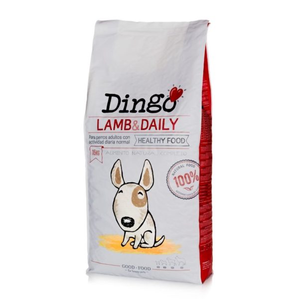 dingo lamb & daily pienso natural cordero perros