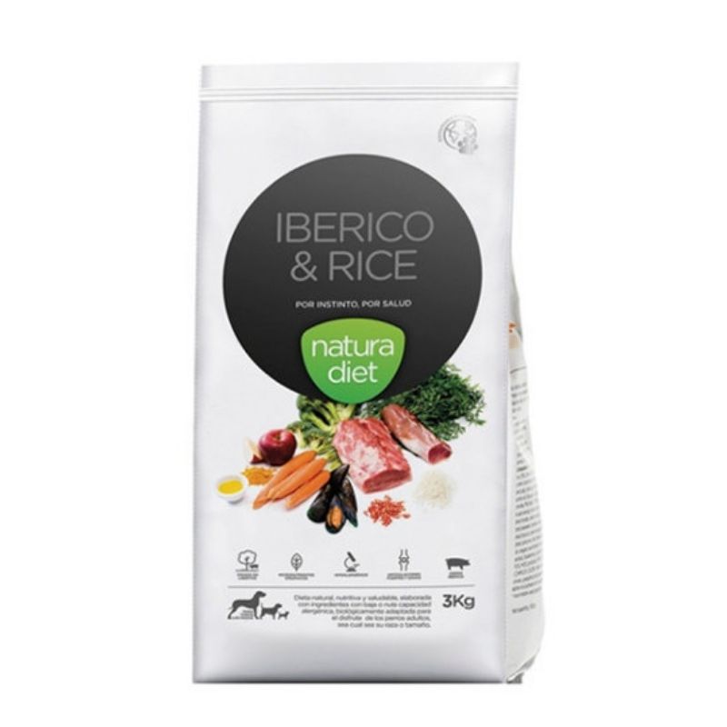 natura diet iberico pienso natural perros cerdo