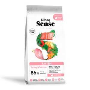 Dibaq Sense Cat Kitten Turkey & Salmon - Imagen 1